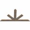 Ekena Millwork Saratoga Smooth Timber Gable Bracket, Douglas Fir, 72"W x 39"H x 1 1/2"D x 5 1/2"F, 13/12 Pitch GBW072X39X0206SAR00SDF - alternate 4